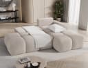 Lukas Möbel Ecksofa Vittario mit Schlaffunktion und Bettkasten Beige Bild 1
