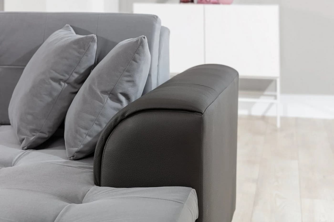 Möbel für Dich Ecksofa Damario U-Form mit Schlaffunktion - Bild 3
