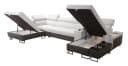 Melody V Wohnlandschaft U-Form mit Ablagetisch, USB & Bettfunktion Bild 4