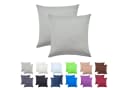 NatureMark Kissenbezüge 2er Pack Silbergrau Jersey Bild 2