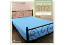 NatureMark Spannbettlaken Mikrofaser Hellblau Bild 1