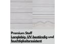 PlisseeOnline Doppelrollo mit Kassette Grau/Weiß Bild 1