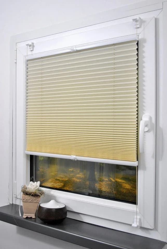 Plisseeonline Plissee Klemmfix blickdicht Polyester - Bild 2