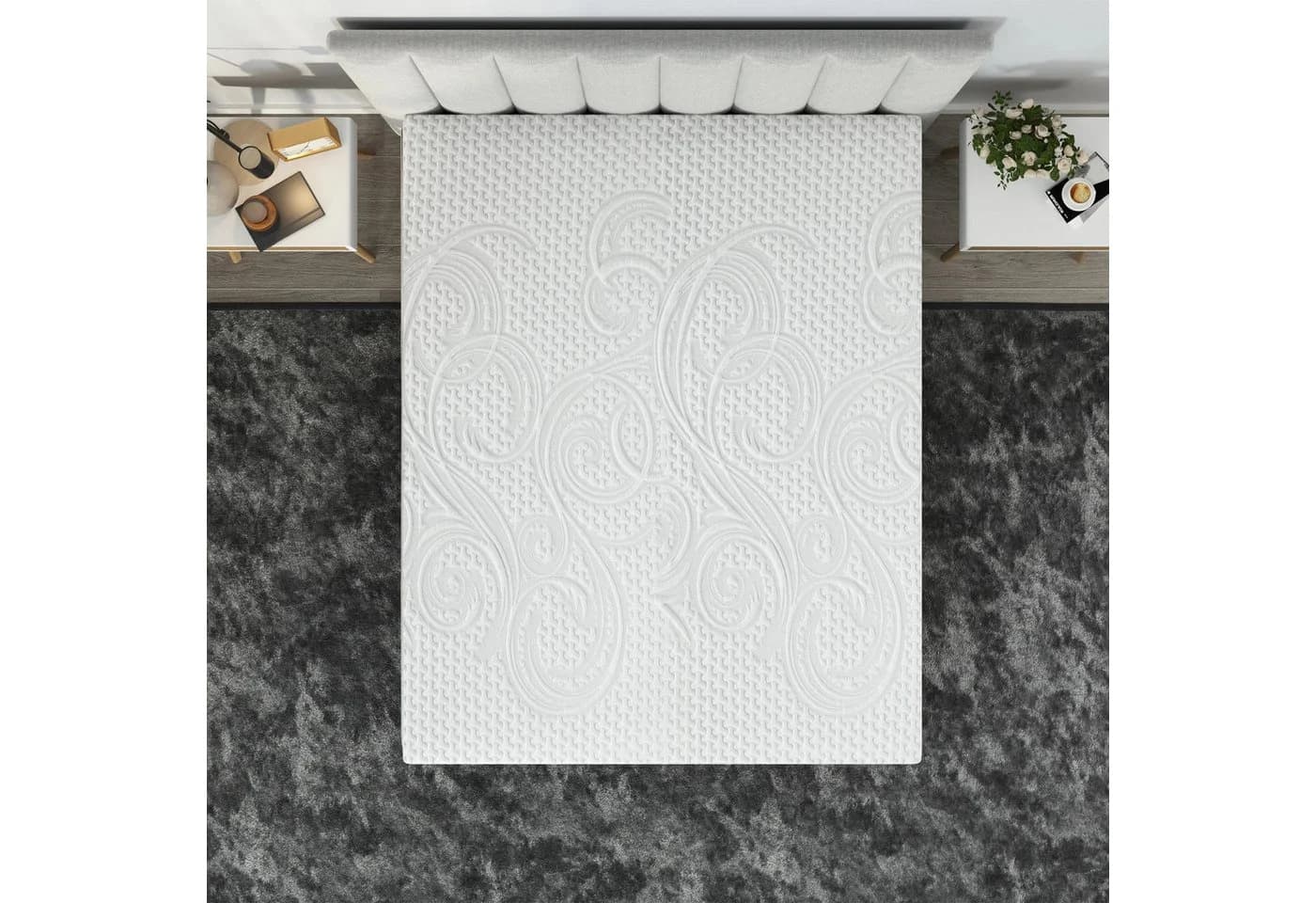 Scarnatti™ Visco-Matratze 27 cm Gel Memory Foam 7 Zonen H3/H4 Bambus-Bezug - Bild 4