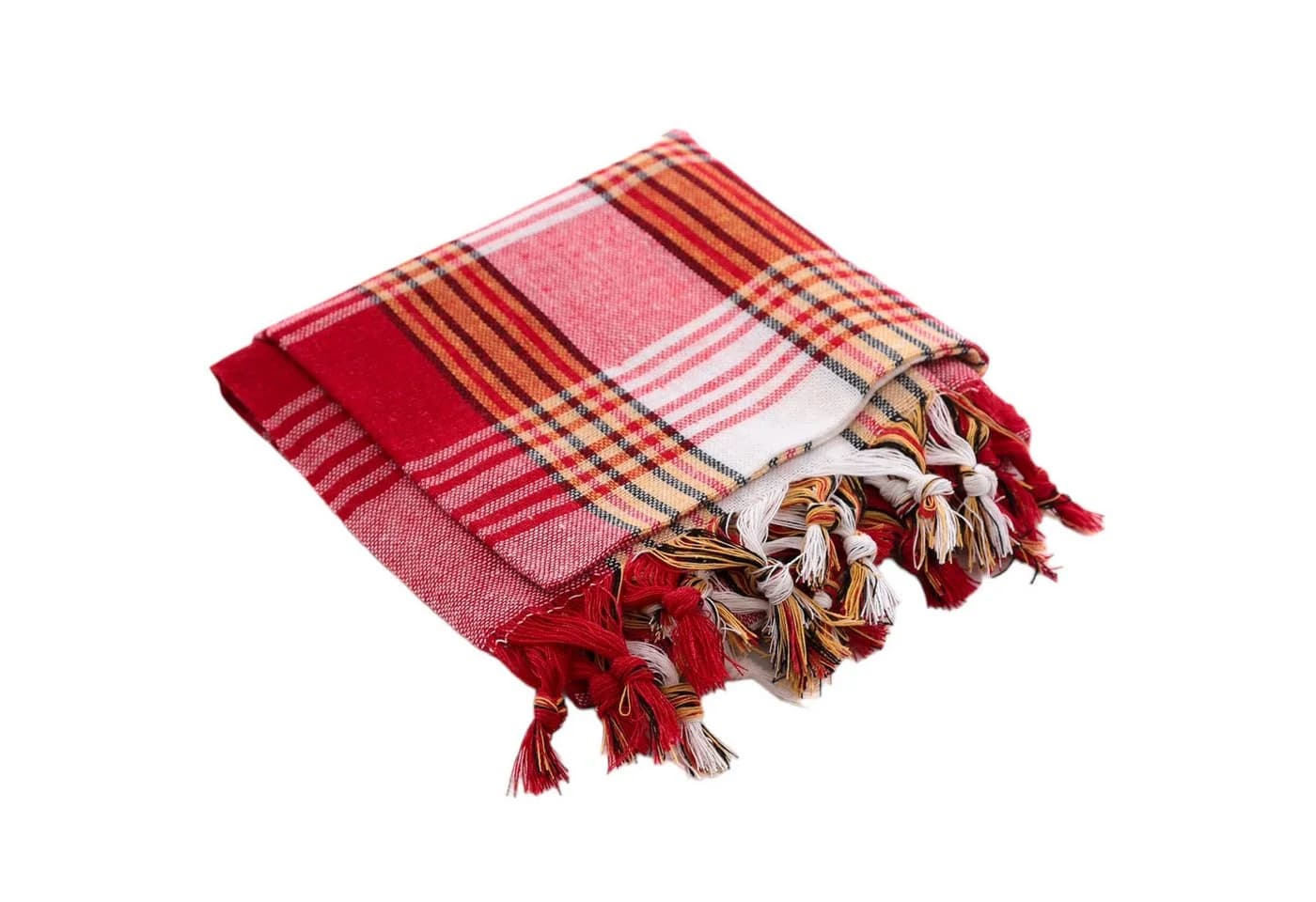 herémood Hamamtuch Traditional Rot/Blau Klassisch Orientalisch - Bild 3