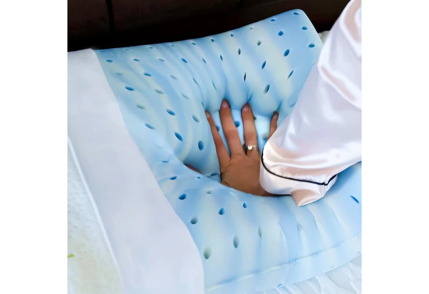 Scarnatti Dreamaer Silver Visco Gel Memory Foam Kissen