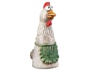 MF Gartenfigur Zaunfigur Hühner Gerda und Otilie 2er Set Keramik Deko Bild 5