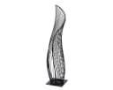 MF Dekoobjekt Der Schwung – Elegante Skulptur aus schwarzem Metall Bild 4
