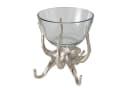 BOLTZE Dekoschale Oktopus Marina Silber Glas Bild 2