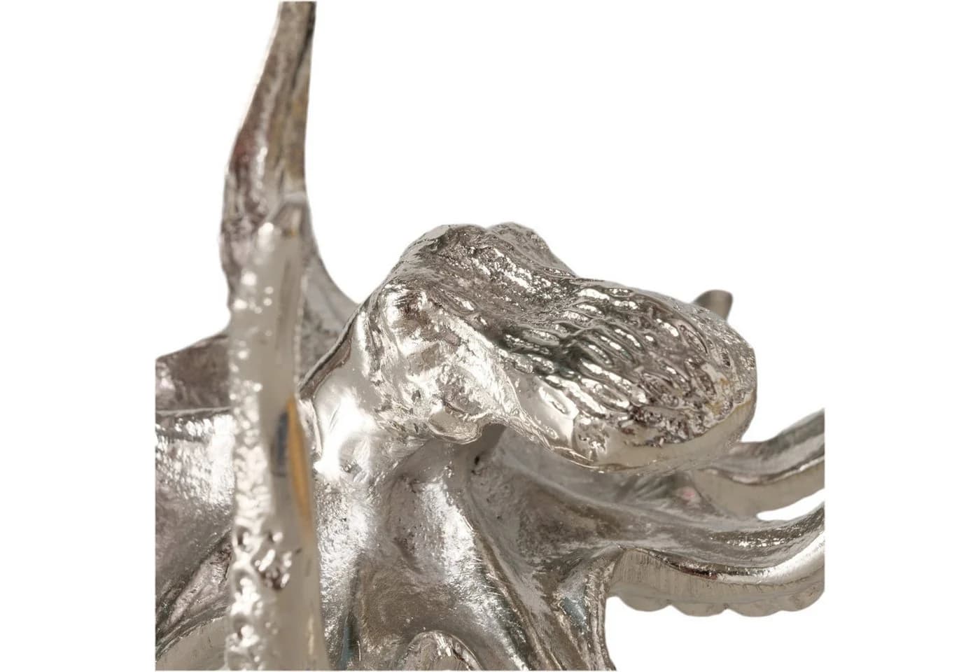 BOLTZE Dekoschale Oktopus Marina Silber Glas - Bild 4