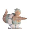 GILDE Dekofigur 2er Set Figur Tante Elli in Rot & Mint mit Rettungsring Bild 3