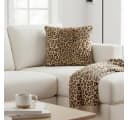 MF Kopfkissen Kunstfell Wild Touch Leopardenmuster Bild 1