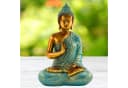 MF Buddhafigur Avalokiteshvara Mintgrün 31,5 cm Bild 1