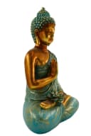 MF Buddhafigur Avalokiteshvara Mintgrün 31,5 cm Bild 3