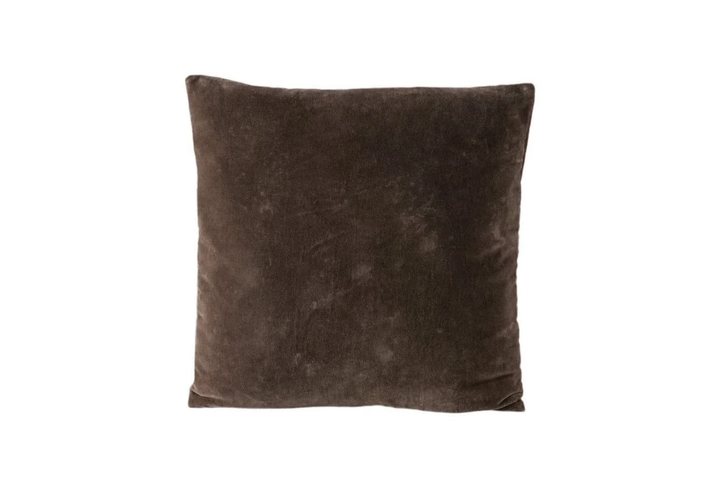 MF Dekokissen Florena Terra Handbestickt Braun Floral - Bild 5