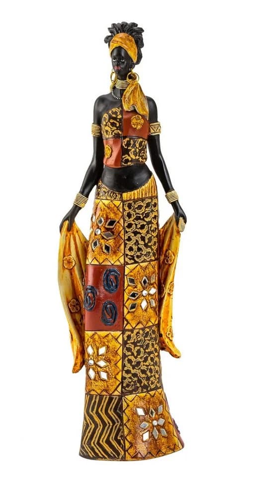 MF Afrikafigur Amina – Afrikanische Eleganz mit kunstvollen Details