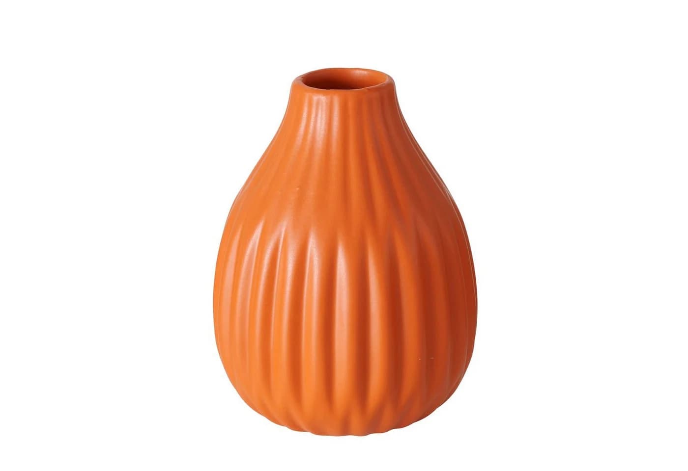 BOLTZE Dekovase Vase Esko 3er Set Orange Keramik - Bild 3