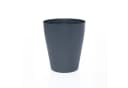 Sinoba Papierkorb rund modern 12L Kunststoff blau/grau Bild 2