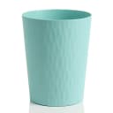 Sinoba Papierkorb Modern Blau 12L Kunststoff Bild 2