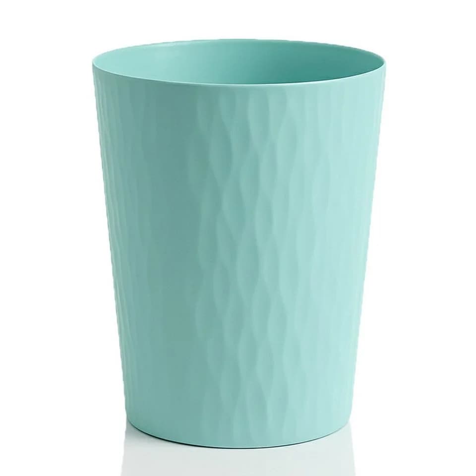 Sinoba Papierkorb Modern Blau 12L Kunststoff - Bild 2