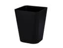 Sinoba Papierkorb 6102 eckig Schwarz Kunststoff Bild 2