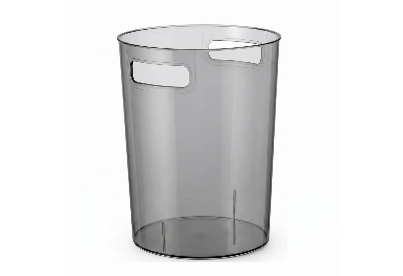 Sinoba Papierkorb 888 Transparent Hochwertiges PET Modern - Bild 2