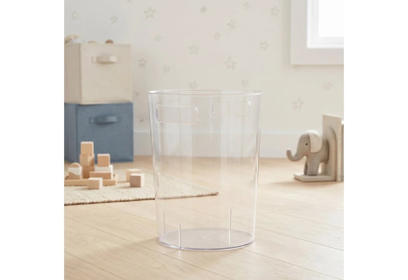 Sinoba Papierkorb 888 Transparent Hochwertiges PET Modern - Bild 5