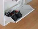 ebuy24 Schuhschrank Pisa 10 Türen Weiß Metall Bild 5