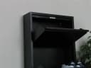 ebuy24 Schuhschrank Pisa 5 Türen Metall Schwarz Bild 3