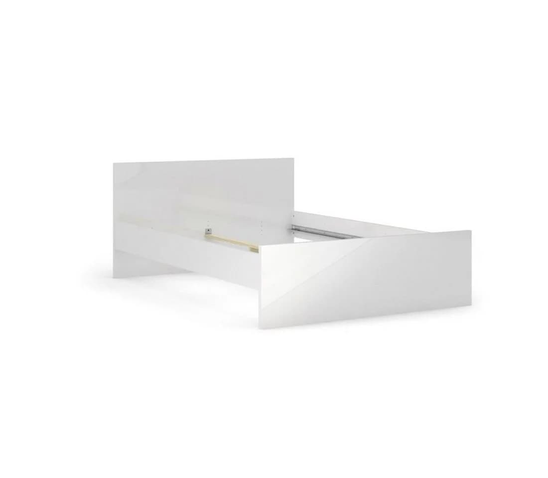 ebuy24 Bett Nada 140x200 cm Weiß Hochglanz - Bild 2