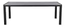 ebuy24 Gartentisch Fall Schwarz/Grau Aluminium HDPE Bild 1