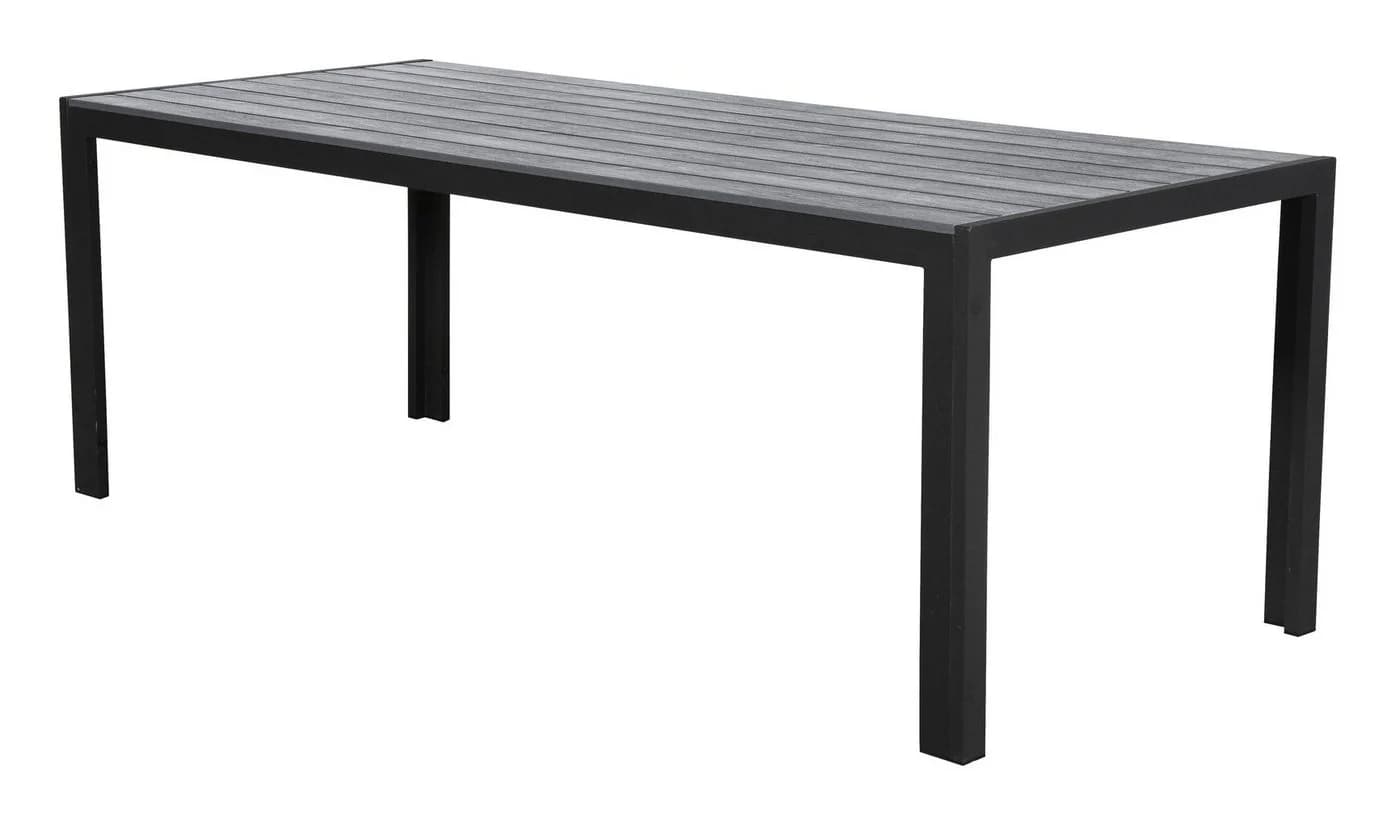 ebuy24 Gartentisch Fall Schwarz/Grau Aluminium HDPE - Bild 2