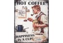 Moritz Metallschild Hot Coffee Happiness 20 x 25 cm Bild 4