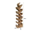 Livingfurn Weinregal Design Massivholz Weinständer Suar Holz Bild 1