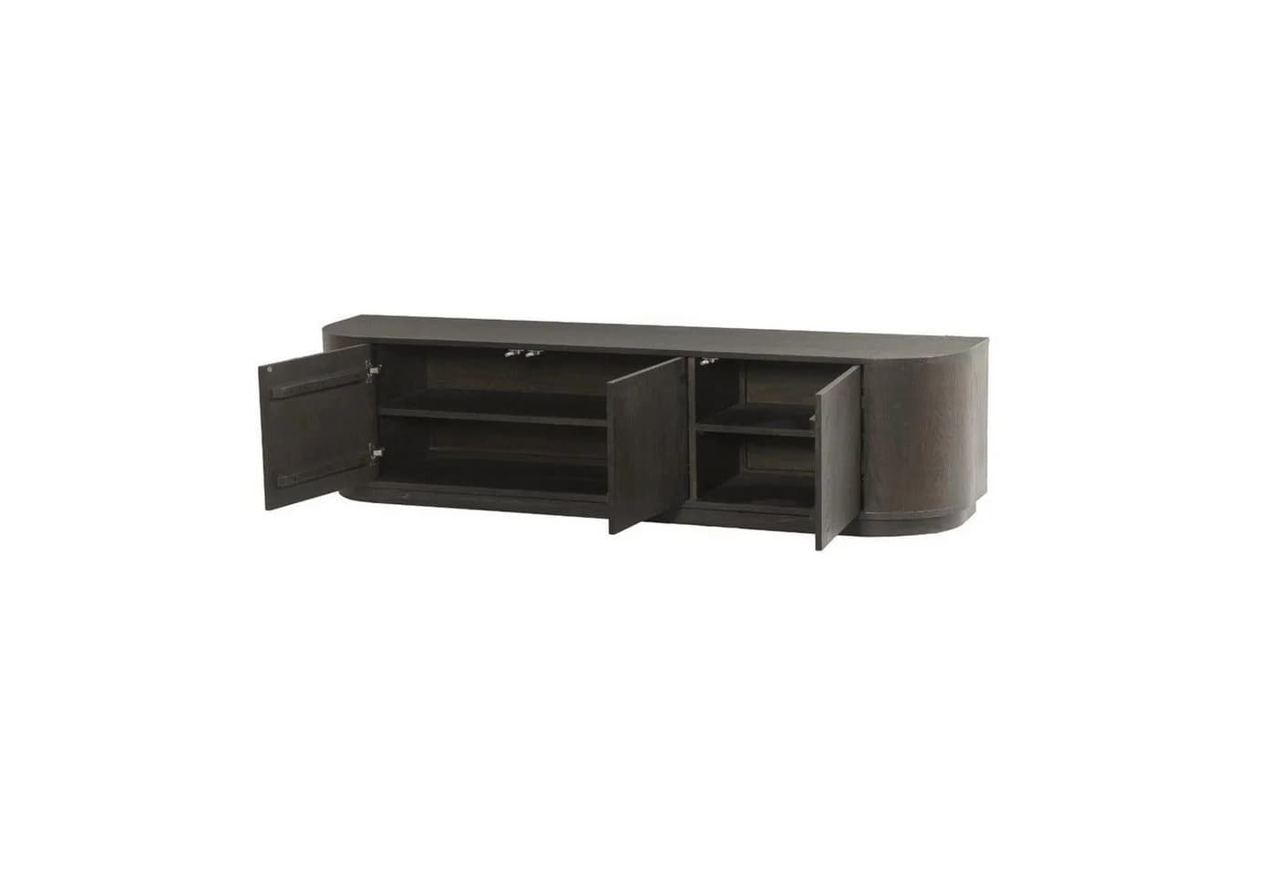 Livingfurn Sideboard Novero Dunkelbraun Modern - Bild 4