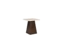 Livingfurn Couchtisch Bottecino Braun Steinoptik Mangoholz Bild 3