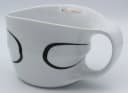 Colani Jumbotasse XXL Tasse Porzellan Loop 450ml Schwarz Bild 4