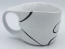 Colani Jumbotasse XXL Tasse Porzellan Loop 450ml Schwarz Bild 5