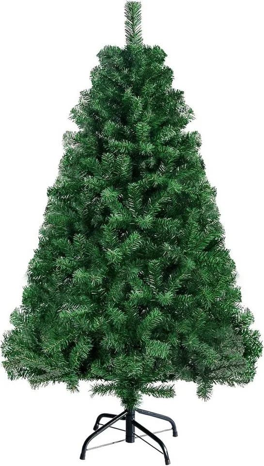 LALAHO Künstlicher Weihnachtsbaum 120cm Grün mit Eisenständer - Bild 2