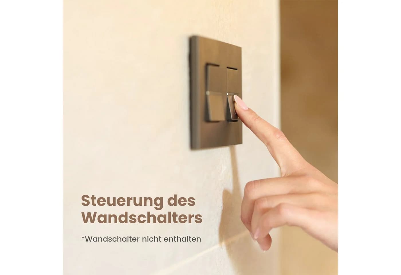 EMKE Badspiegel mit Beleuchtung 3-fach Vergrößerung 80-100cm - Bild 3
