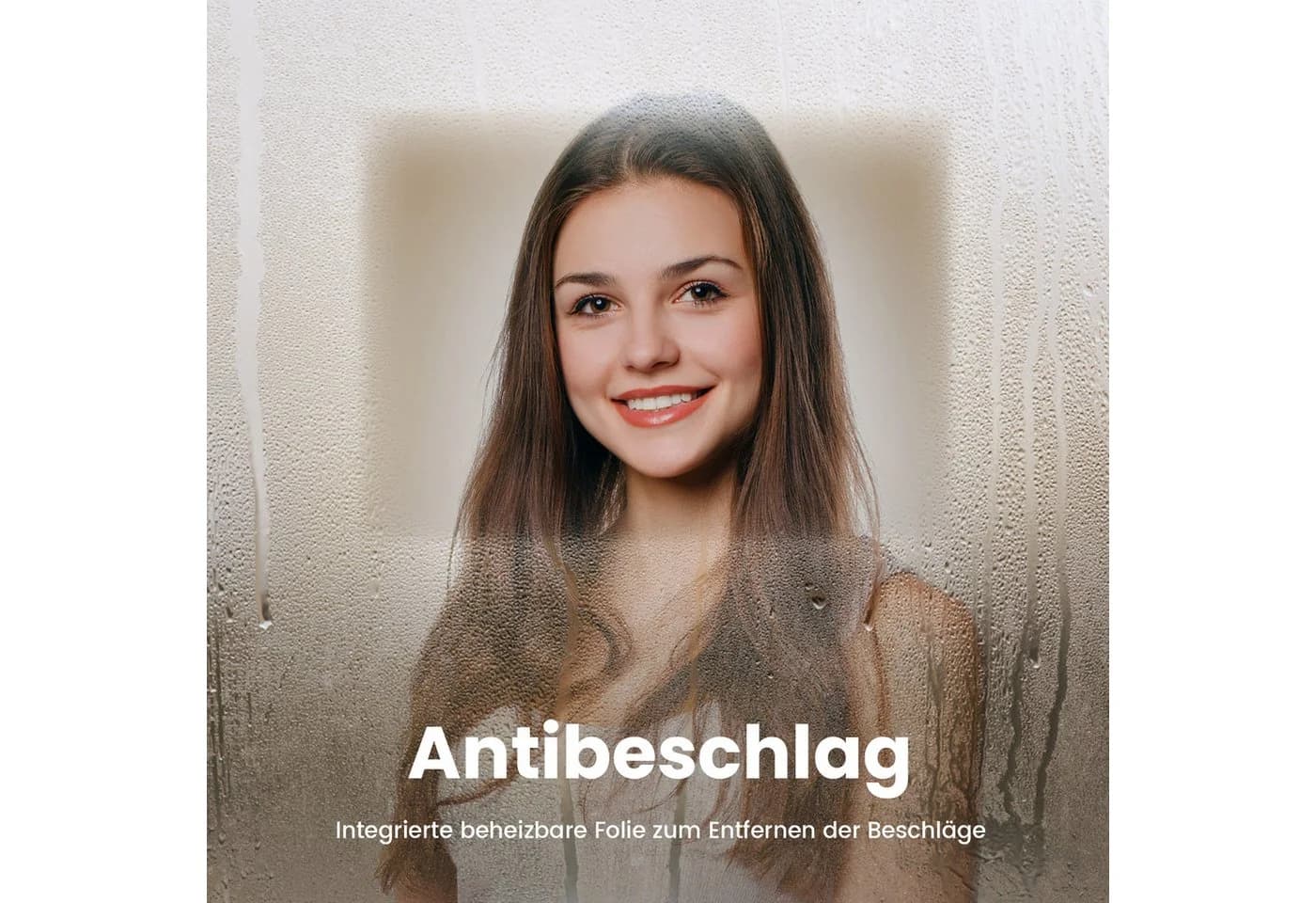EMKE LED Badspiegel mit 3-fach Vergrößerung und Touchschalter - Bild 4