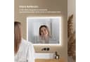EMKE Badspiegel LED mit Beleuchtung Anti-Beschlag Dimmbar IP44 Bild 4