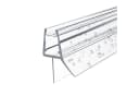 EMKE Duschdichtung 100 cm PVC Schwallschutz für 4-8 mm Glas Bild 2