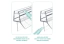 EMKE Duschdichtung 100 cm PVC Schwallschutz für 4-8 mm Glas Bild 3