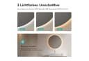 EMKE LED Badspiegel Rund mit Beleuchtung, Dimmbar, Touchschalter Bild 4
