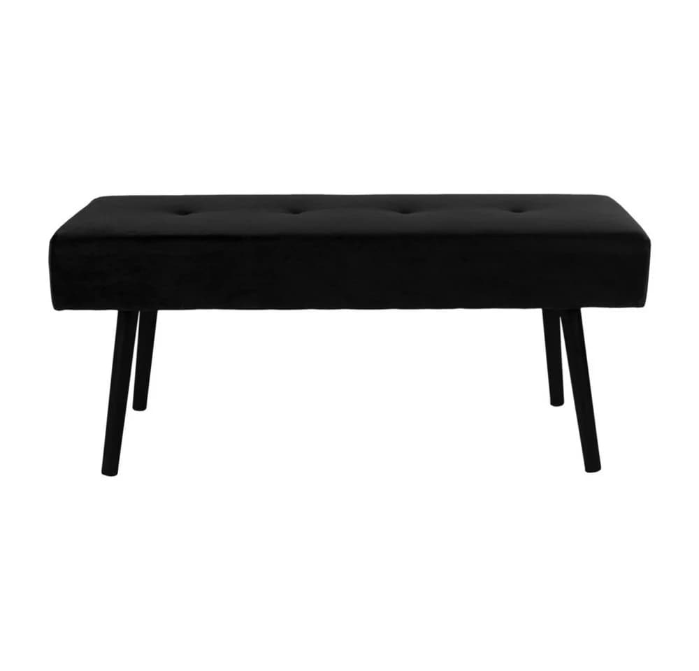 ebuy24 Bank Skube Sitzbank schwarz Velour - Bild 2