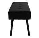 ebuy24 Bank Skube Sitzbank schwarz Velour Bild 3