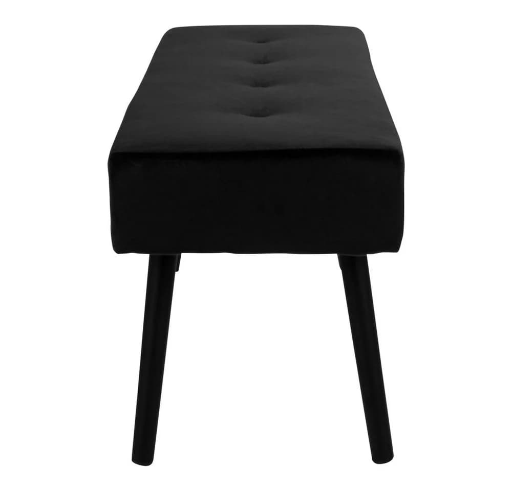 ebuy24 Bank Skube Sitzbank schwarz Velour - Bild 3