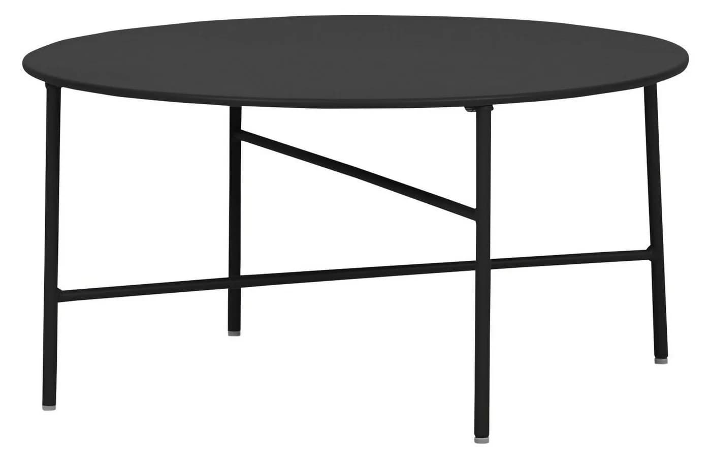 ebuy24 Gartentisch Penny Schwarz Ø 70 cm - Bild 2