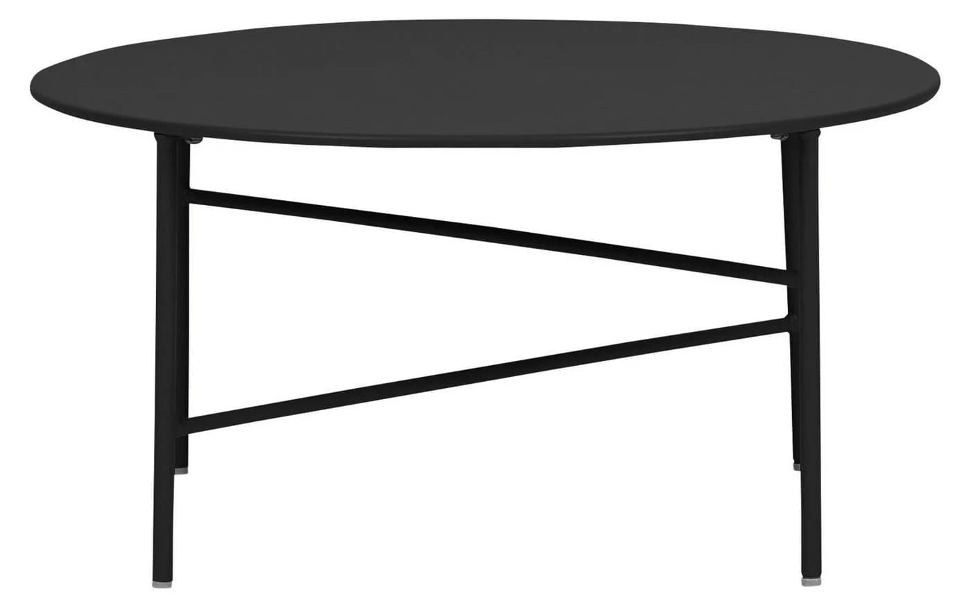 ebuy24 Gartentisch Penny Schwarz Ø 70 cm - Bild 3